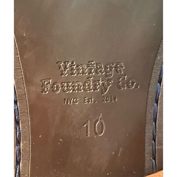 VINTAGE FOUNDRY CO. Rawson Loafer in Brown NWB Size 10 - Picture 10 of 12